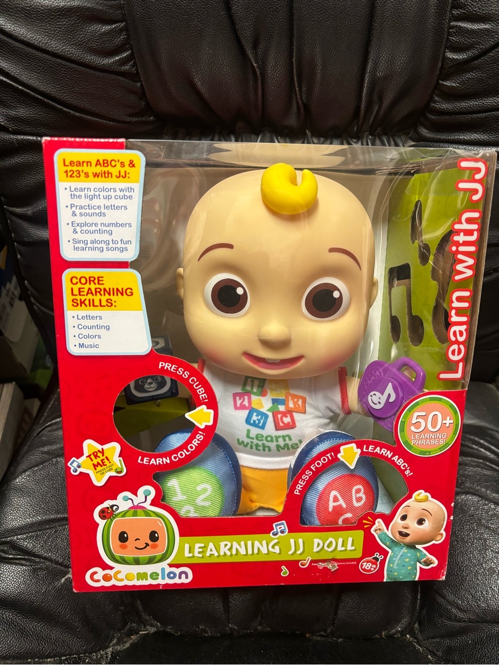 Cocomelon JJ Learning Doll - Yellow Hair Accent